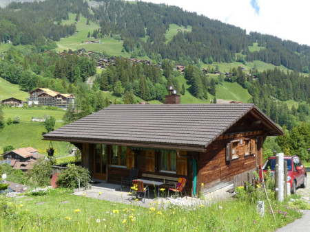 Chalet Mieschli im Sommer